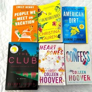Colleen Hoover Reese’s Bookclub 6 book bundle